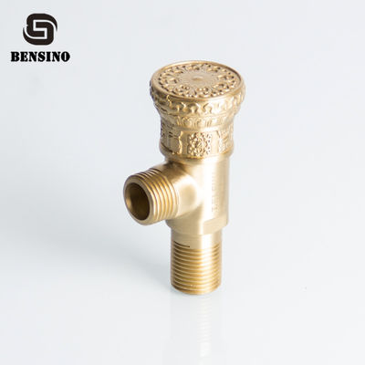 G1/2 Deluxe Stop Cock Brass Angle Valve For Toilet