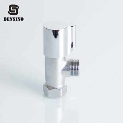 Chrome Plated 0.8MPA 14mm Water Heater Non Return Valve