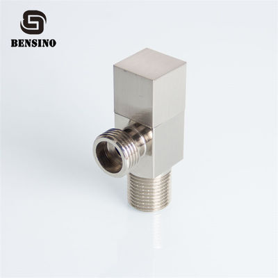 Nickel Plated Drawing 90 ℃ 0.18N Brass Angle Valve